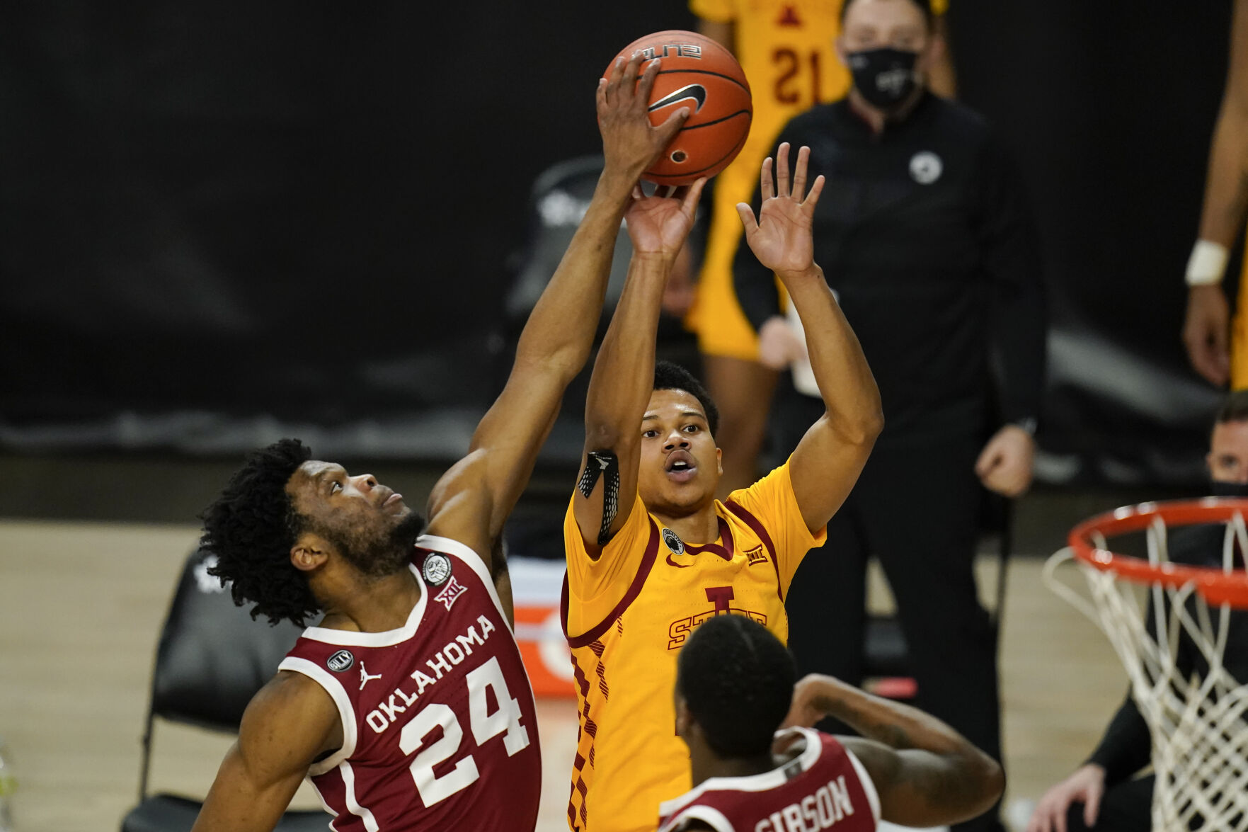 Oklahoma Iowa St Basketball